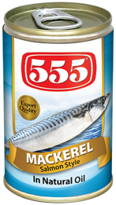 NEW 555 Mackerel Natural Oil