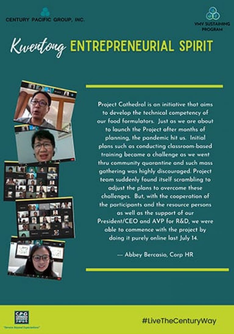 Careers Century Pacific Food Inc.