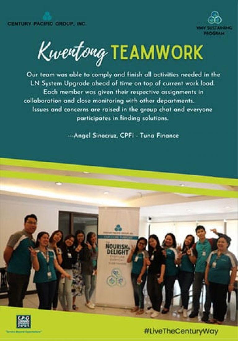 Careers Century Pacific Food Inc.